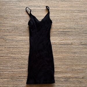 H&M Black Mini Dress